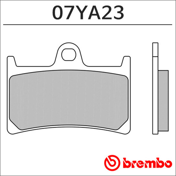 [Brembo]브렘보 프론트 브레이크 패드 야마하 FZ6/FZ8 (07-) [07YA23]